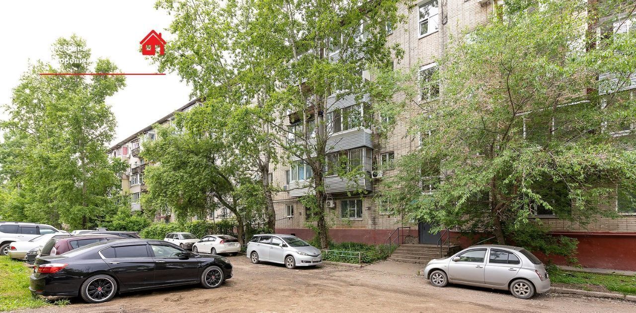 квартира г Хабаровск р-н Краснофлотский Северный микрорайон ул Стрельникова 11 фото 10