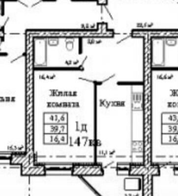 квартира г Тамбов р-н Октябрьский ул Магистральная 41к/4 фото 21