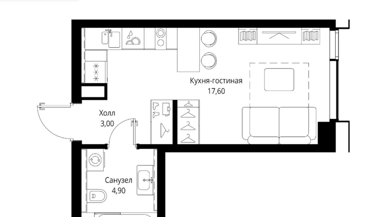 квартира г Москва метро Тушинская ул Вишнёвая 7 муниципальный округ Покровское-Стрешнево фото 1