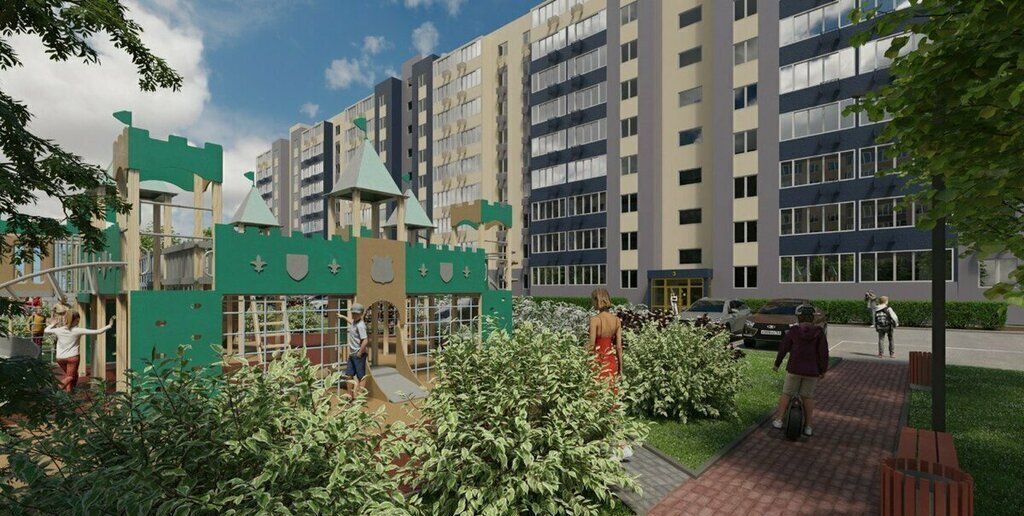 квартира г Тольятти р-н Автозаводский б-р Приморский пр-кт Московский поз. 2, ул. Строителей фото 4
