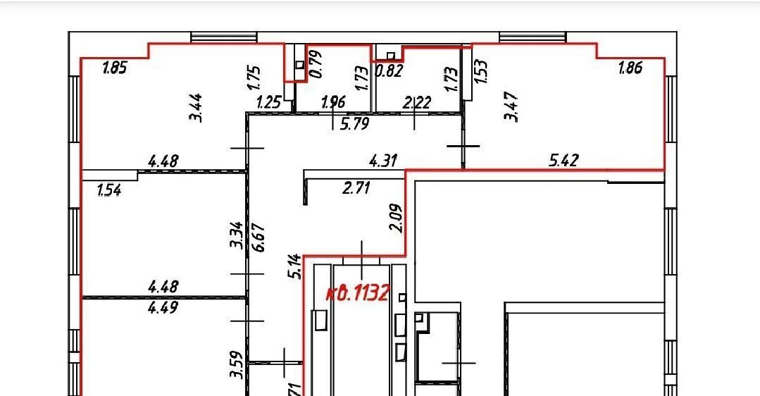 квартира г Москва метро Окская ул Михайлова 30ак/4 фото 19