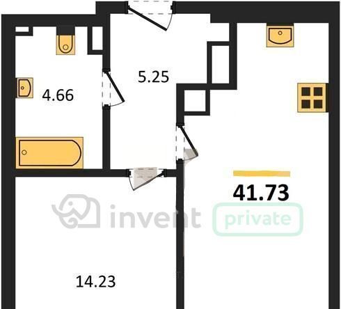 квартира г Калининград р-н Ленинградский ул Старшины Дадаева 55к/2 фото 19