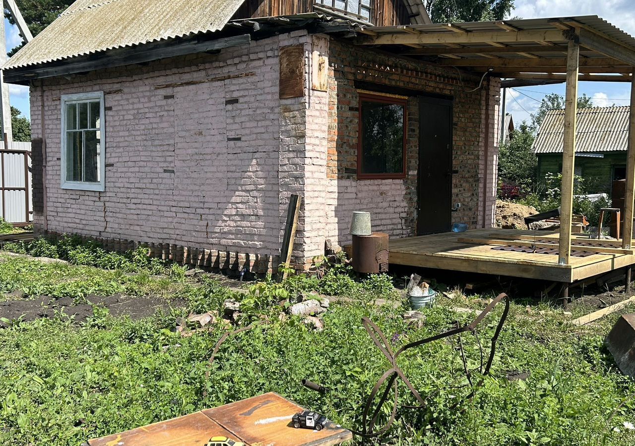 дом г Омск Пушкинский тракт, территория СОСН Амурский, 4-я аллея фото 3