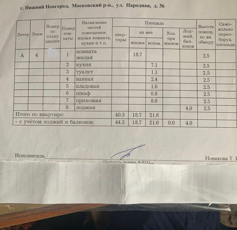 квартира г Нижний Новгород Бурнаковская ул Народная 36 ЖК «Бурнаковский» м-н фото 11