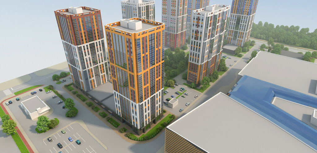 квартира г Екатеринбург р-н Орджоникидзевский пр-кт Космонавтов 108/3 ЖК Веер Парк Проспект Космонавтов фото 5