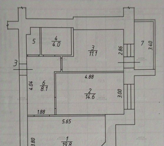 квартира г Калуга р-н Ленинский ул Георгия Димитрова 12 фото 2