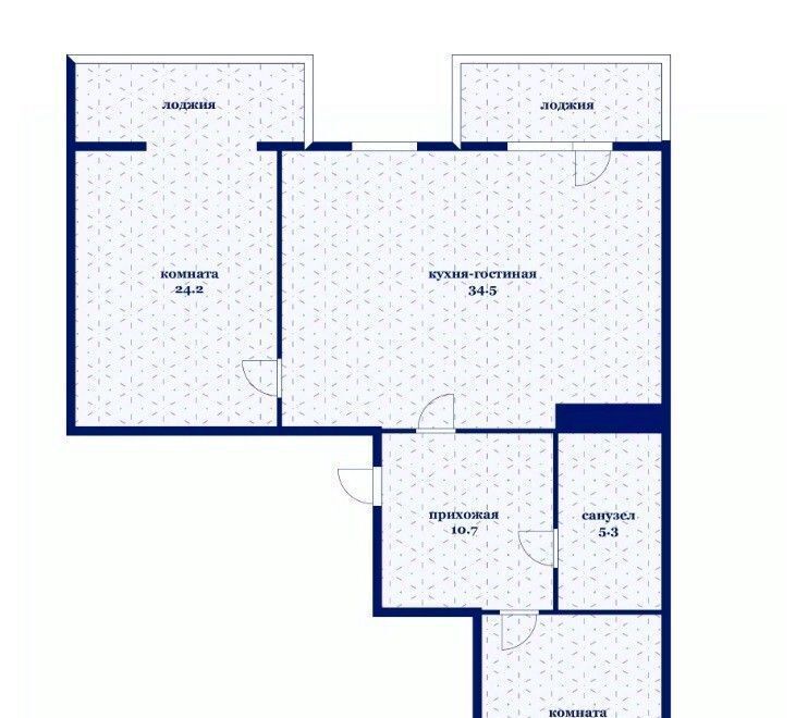 квартира г Краснодар р-н Прикубанский ул им. Симиренко 71к/1 фото 2