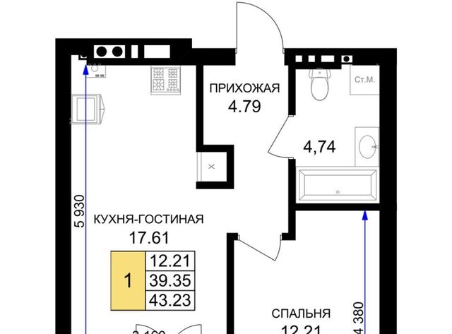 квартира ЖК «Включи» фото