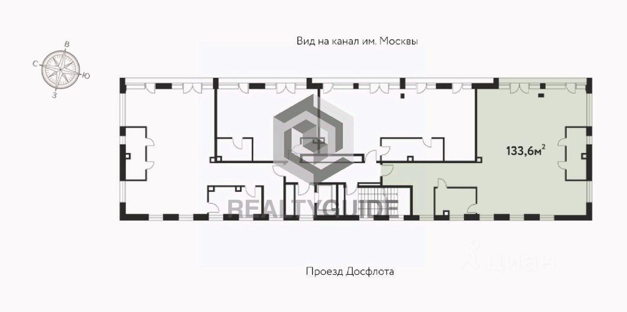 квартира г Москва СЗАО Южное Тушино проезд Досфлота 10 с 1, Московская область фото 4