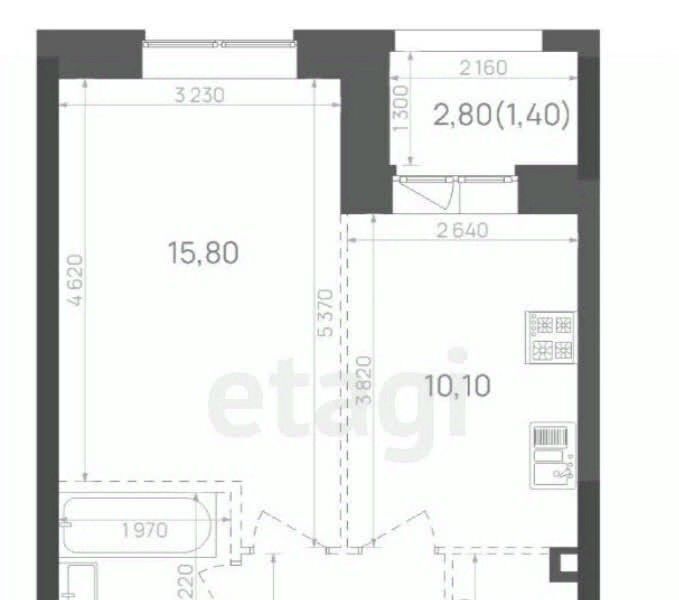 квартира г Казань р-н Кировский Козья слобода ул Краснококшайская 60 фото 2