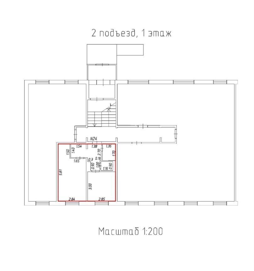 квартира г Белово 3-й мкр-н, 105 фото 21