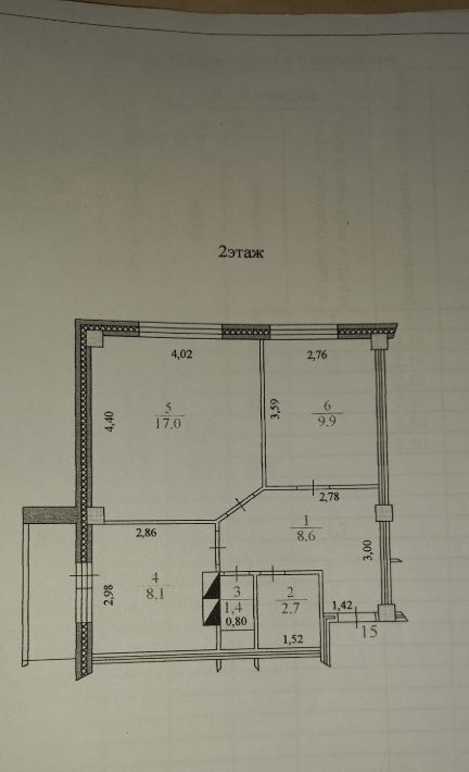 квартира г Камышин мкр 5-й 59 фото 12