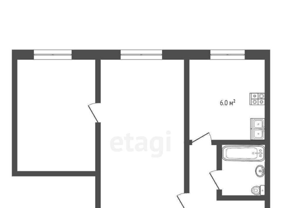 квартира г Омск р-н Центральный ул 24-я Северная 204а фото 2