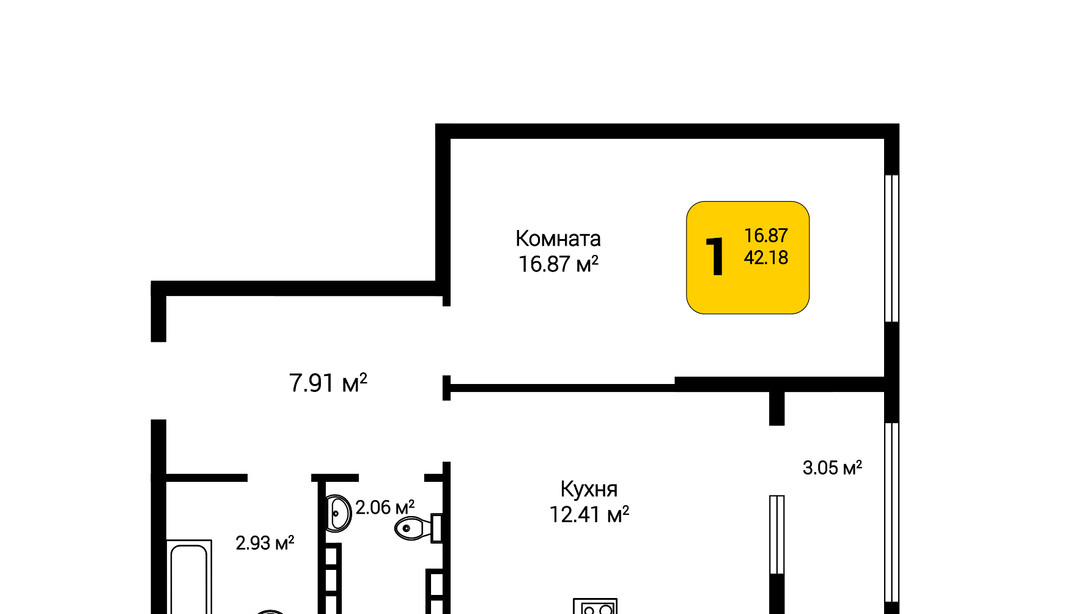 квартира г Воронеж р-н Центральный ул Шишкова 140б/3 фото 1