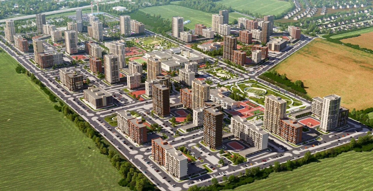 квартира г Краснодар р-н Прикубанский ул Елизаветинская 11 микрорайон «Тёплые Края» фото 12