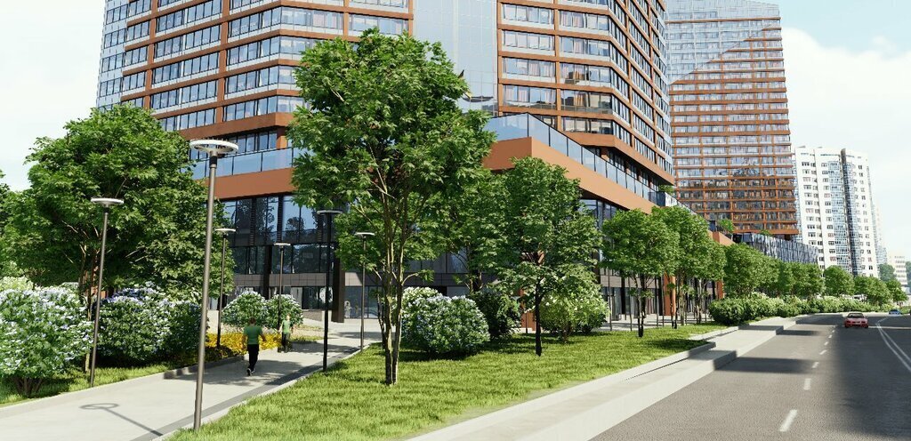 квартира г Екатеринбург р-н Верх-Исетский ул Маршала Жукова 16 МФК Re:Volution Towers Площадь 1905 Года фото 9