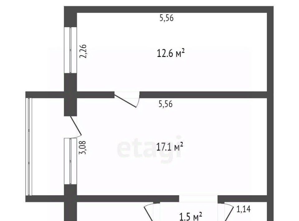 квартира г Кемерово р-н Центральный ул Красная 21 фото 2