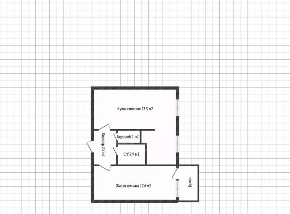 квартира г Майкоп ул Чкалова 86/3 фото 2