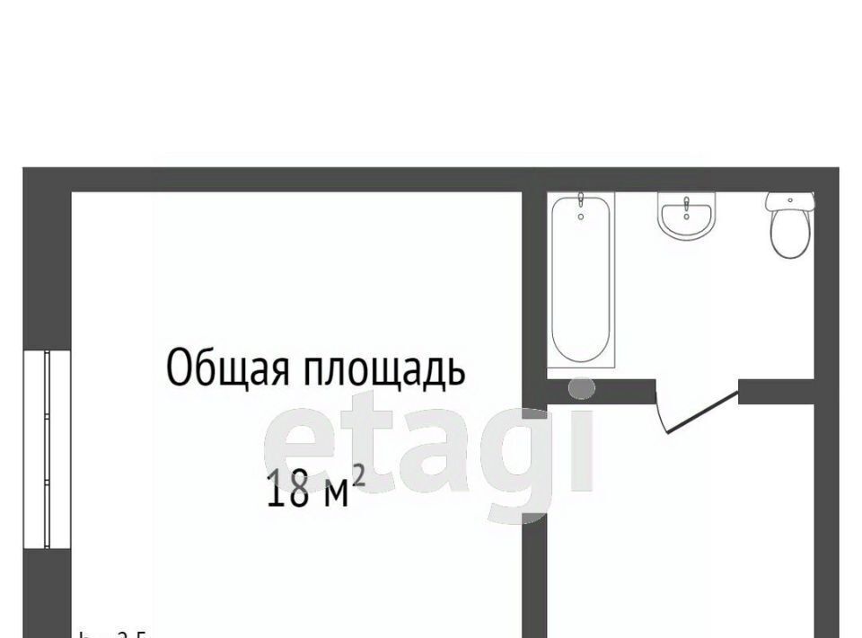 комната г Томск р-н Советский ул Алтайская 163б фото 2