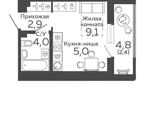 Ботаническая б-р Новосинарский 7 фото
