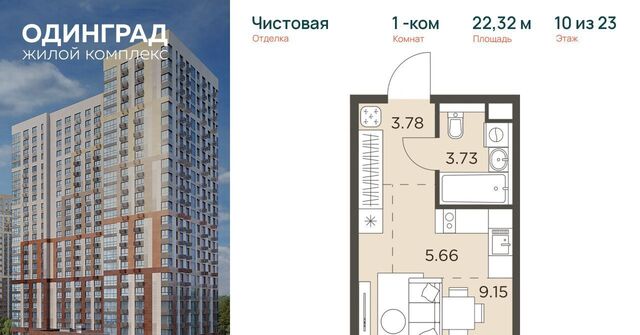 р-н мкр Клубничное поле ЖК «Одинград. Квартал «Семейный»» Одинцово фото