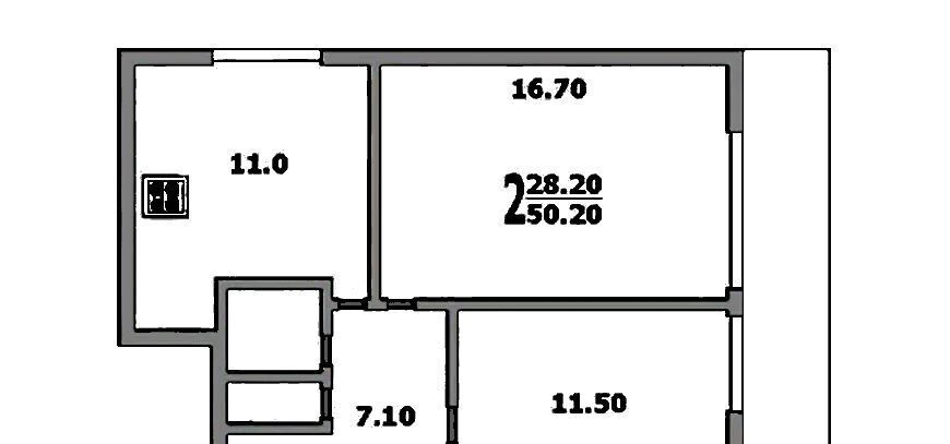 квартира г Тольятти р-н Автозаводский ул Тополиная 25 фото 2