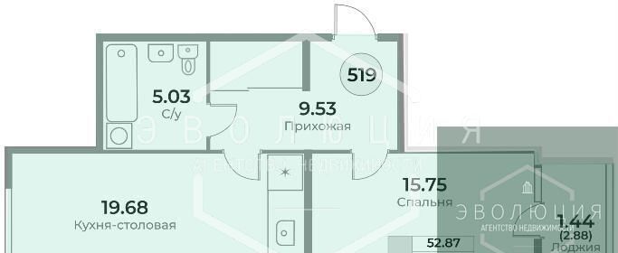 квартира г Калининград р-н Ленинградский ул Пригородная жилой дом фото 1