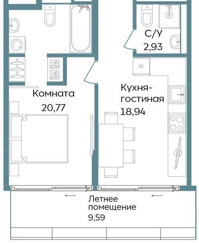 квартира курортный кластер Темпо фото