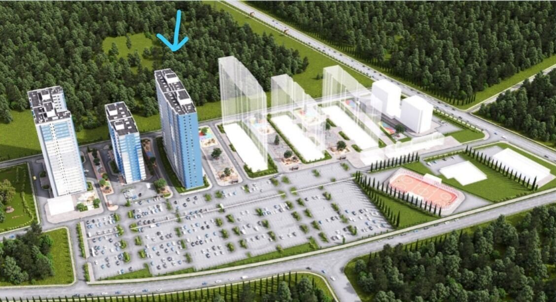 квартира г Уфа ул. Новоуфимская, д. 13 фото 2