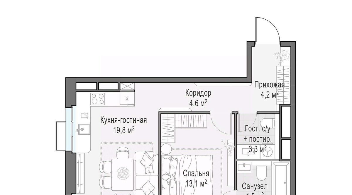 квартира г Москва метро Каховская проезд Электролитный 7 фото 1