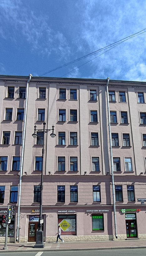 квартира г Санкт-Петербург метро Технологический Институт 1 р-н Московская Застава пр-кт Московский 74а фото 1