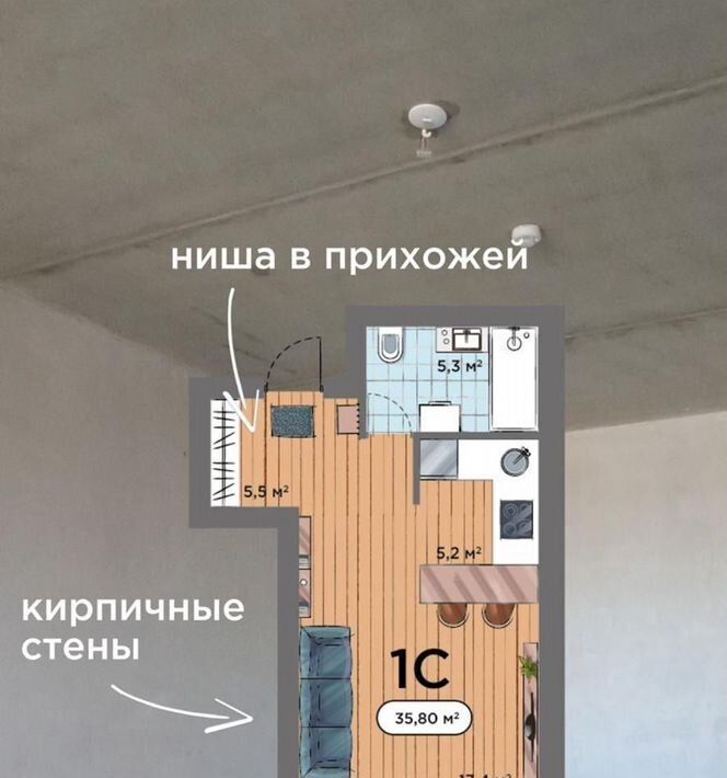 квартира г Новосибирск р-н Октябрьский ул Воинская 69 фото 1