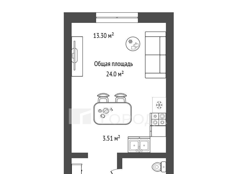 квартира г Новосибирск Речной вокзал ул Автогенная 75 фото 2