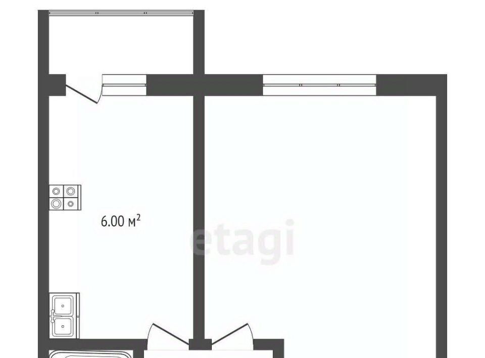 квартира р-н Борисоглебский г Борисоглебск мкр Юго-Восточный 3 фото 2