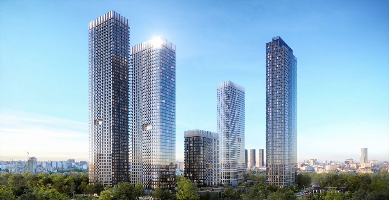 квартира г Москва метро Бутырская проезд Огородный Квартал небоскребов Upside Towers з/у 4/7 фото 8