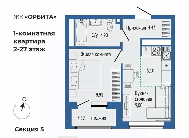ЖК Орбита Южная Ботаника жилрайон фото