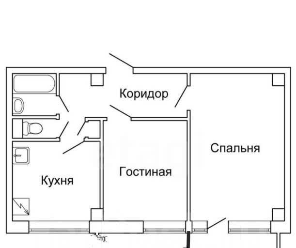 квартира г Липецк ул Катукова 32а 24-й м-н фото 14