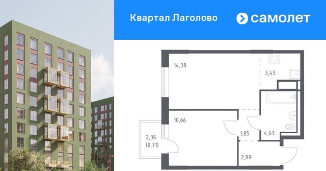 Квартал Лаголово 1 Лаголовское с/пос, Проспект Ветеранов фото