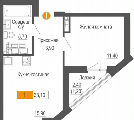 Чкаловская ЖК "Башня Времени" ул. Академика Бардина фото