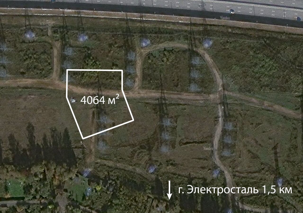 земля г Электросталь снт Восток 40 км, промышленный, комплекс, Горьковское шоссе фото 1