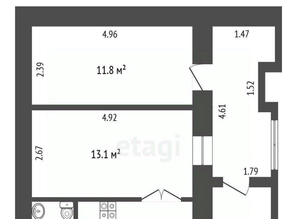 квартира г Ростов-на-Дону р-н Ленинский ул Темерницкая 12 фото 2