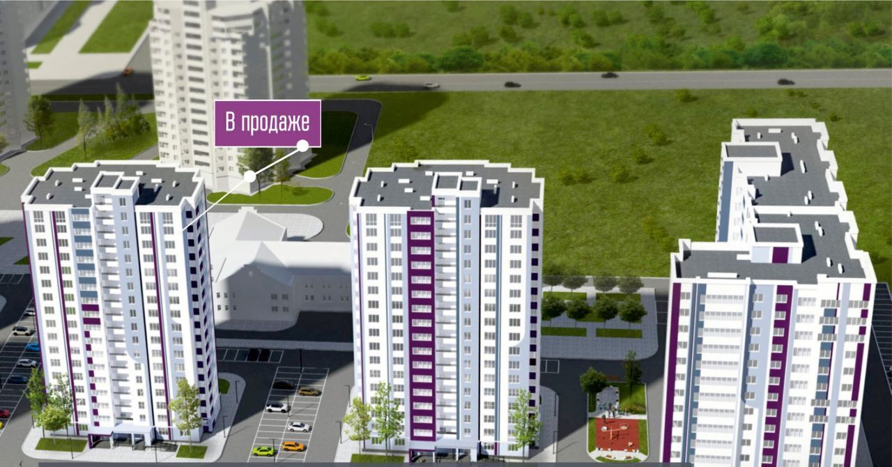 квартира г Волгоград р-н Дзержинский 131-й микрорайон ЖК «Галактика» фото 4