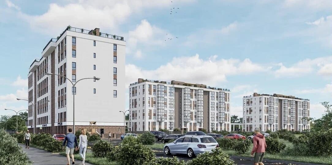 квартира г Калининград р-н Московский ул. Толстикова, стр. 3 фото 21