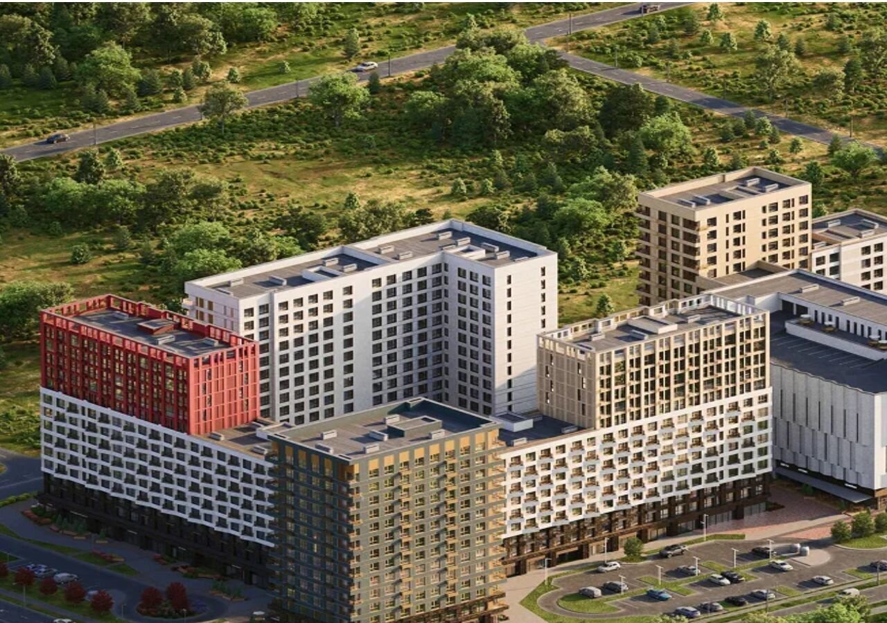 квартира г Тюмень ул. Сергея Джанбровского, д. 21, корп. 6 фото 3