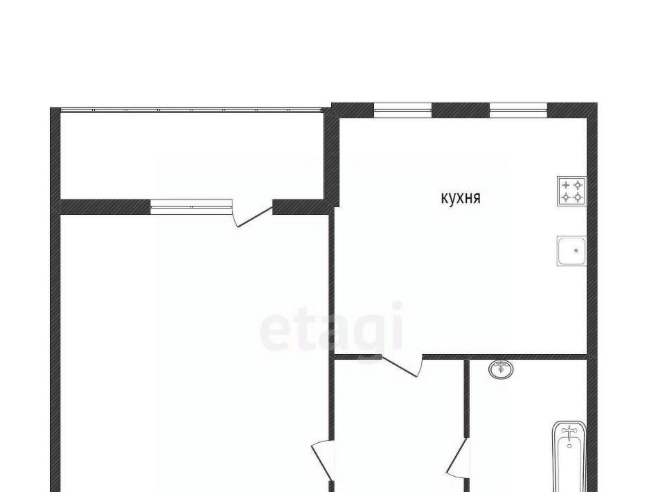 квартира г Белгород Восточный ул Анатолия Ачкасова 2 фото 2