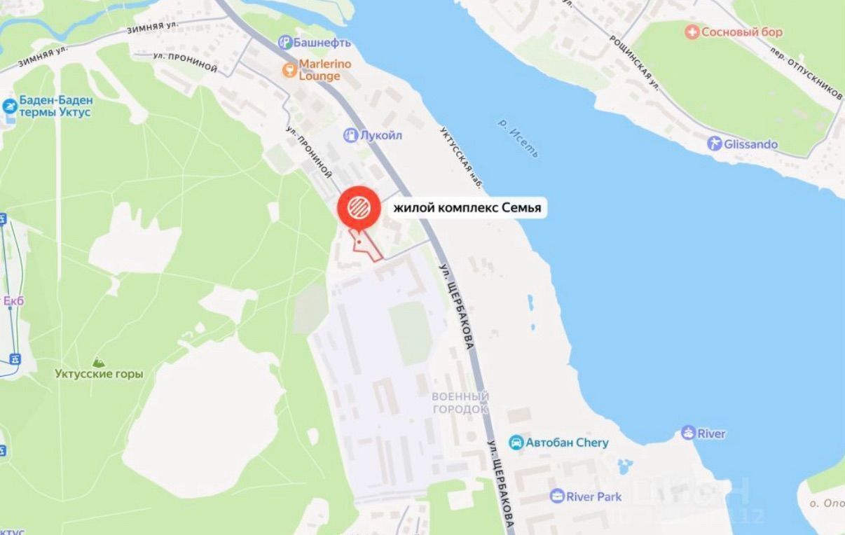 квартира г Екатеринбург Ботаническая ул Прониной 43 фото 4