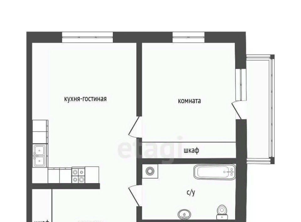 квартира г Иркутск р-н Октябрьский ул Красных Мадьяр 14 фото 2