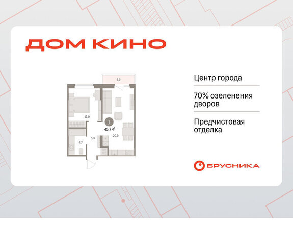 Центральный ЖК «Дом Кино» фото