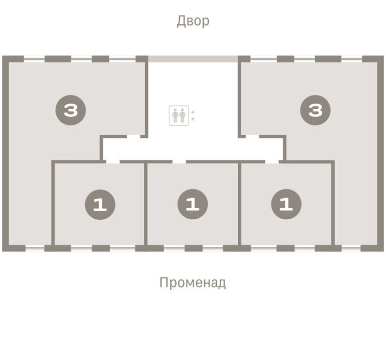 квартира г Омск р-н Кировский фото 3