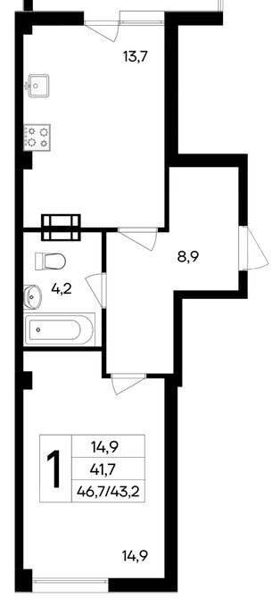 квартира г Симферополь ул 51-й Армии 124 фото 1